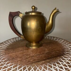 Vintage Brass Teapot